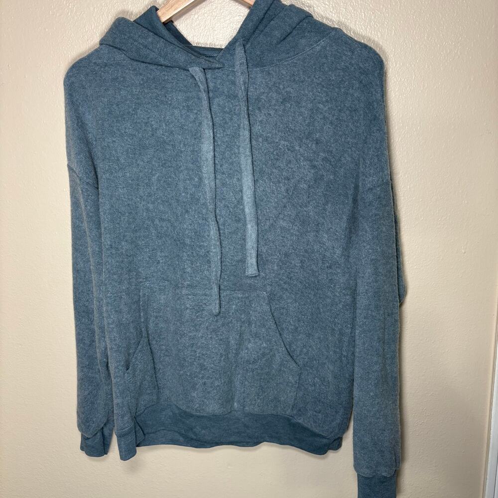Soft Serve Women's cloud cotton hoodie XS blue gray